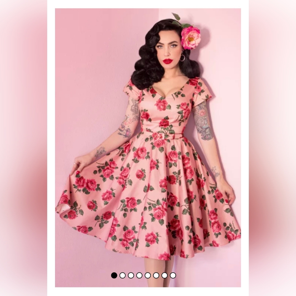 Vixen by Micheline Pitt Vanity Fair Roses Dress